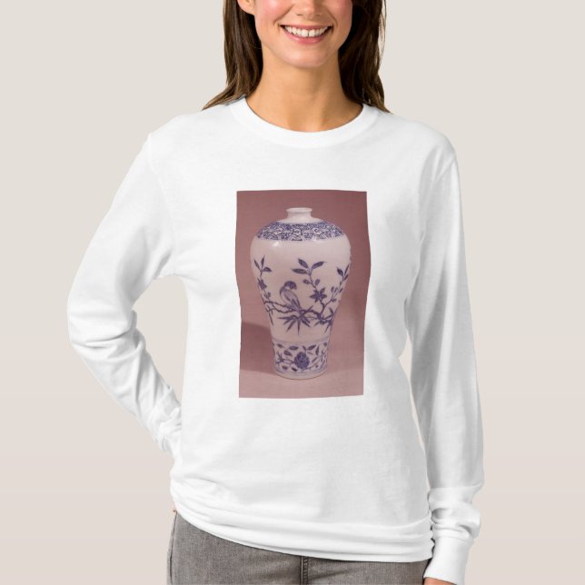 Blommarvas, Ming dynasti T-shirt (Framsida)