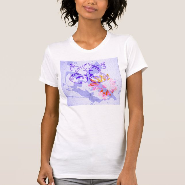 Blommasak Tee Shirt (Framsida)