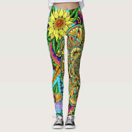 BlommasidaMandala Leggings
