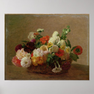 Blommastilleben Poster