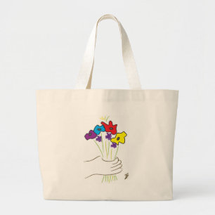 blommatoto jumbo tygkasse