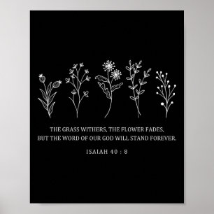 BlommBibeln Påsk vid Ord vid vår gud Stan Poster