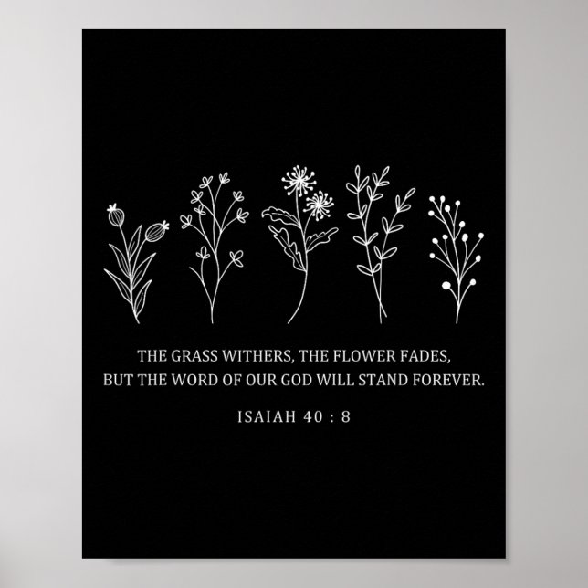BlommBibeln Påsk vid Ord vid vår gud Stan Poster (Framsidan)