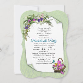 Blommblomma från Midsommar Vår Inbjudningar