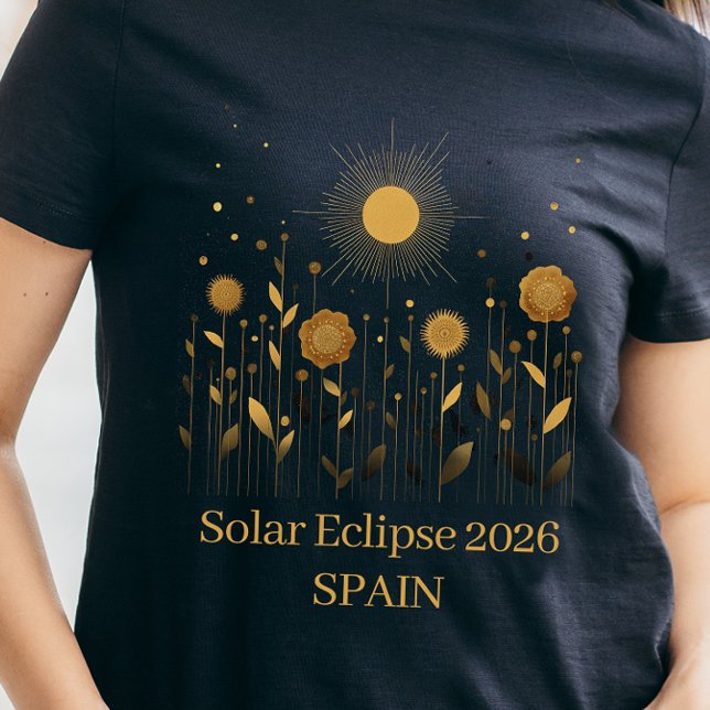 Blommig 2026 Solförmörkelse T-Shirt (Women's Solar Eclipse Shirt)