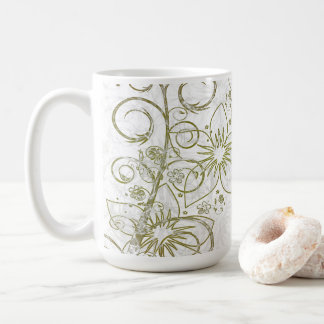 Blommig, 4,3 dl kaffemugg