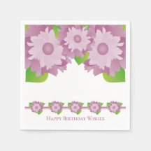 Blommig accentuerad med lila 