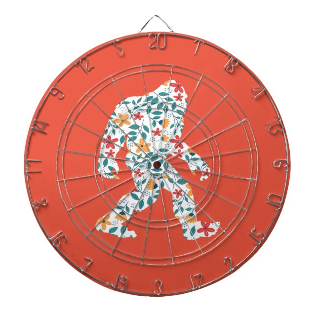 BLOMMIG BIGFOOT DARTTAVLA (Framsidan)