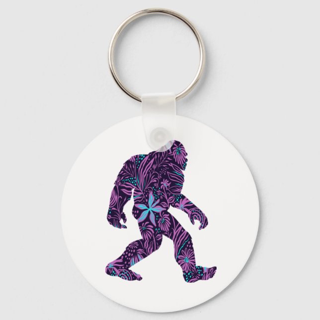BLOMMIG BIGFOOT    NYCKELRING (Framsida)