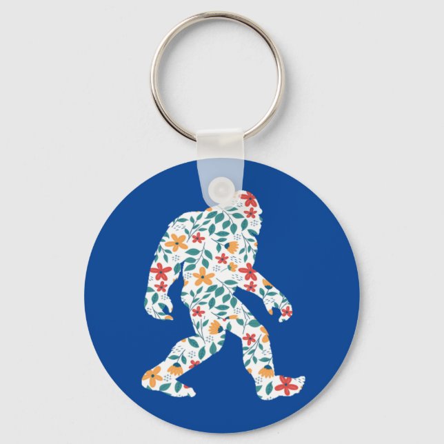 BLOMMIG BIGFOOT        NYCKELRING (Framsida)