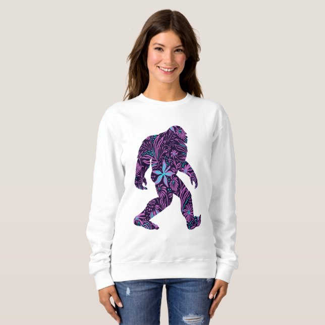 BLOMMIG BIGFOOT T SHIRT (Hel framsida)