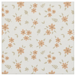 Blommig bohem Chic lantlig neutral Tyg