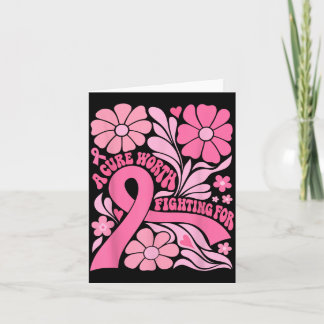 Blommig Boho Bröstcanceröverlevande En bot värd Kort