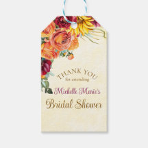 Blommig Bröllopsfest på hösten