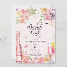 Blommig Champagne | Bröllopsfest Brunch