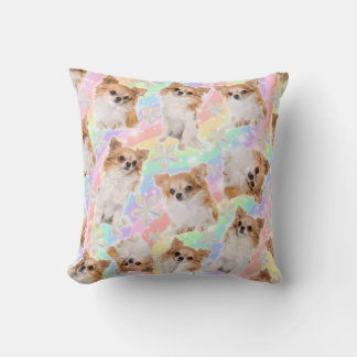 Blommig Chihuahua Kudde