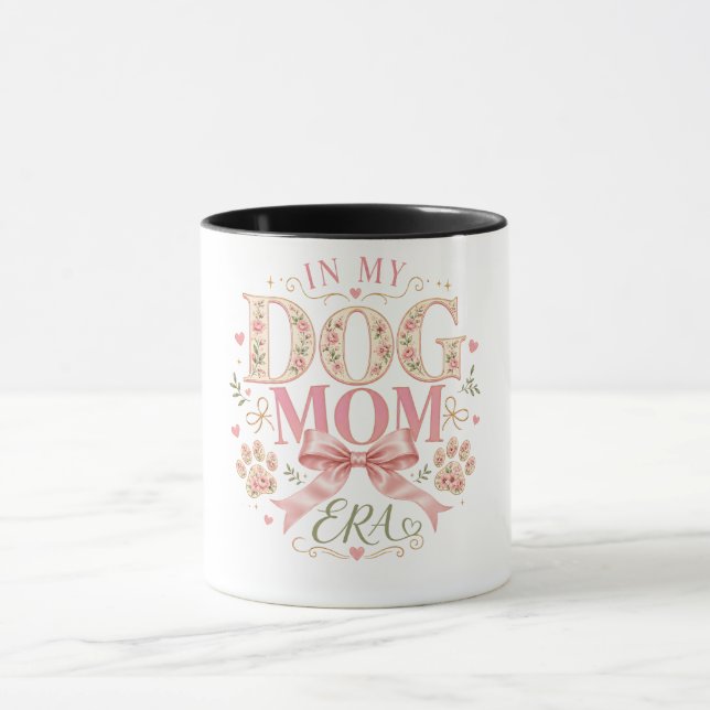Blommig Coquette i min hundmamma-era Mugg (Center)