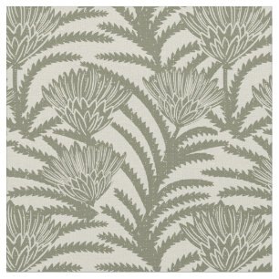 blommig damast elegant vintage klassisk chic grön tyg