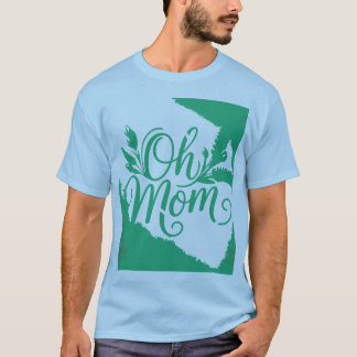 Blommig dekorativ typsnittskonst t shirt