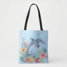Blommig Delfin