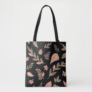 Blommig designserie tygkasse
