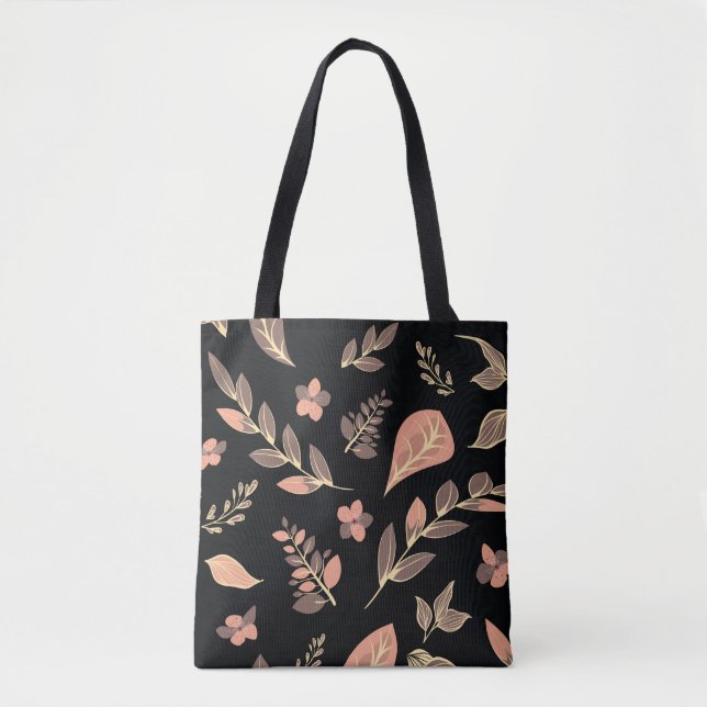 Blommig designserie tygkasse (Framsida)