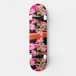 Blommig Energisk Skateboard