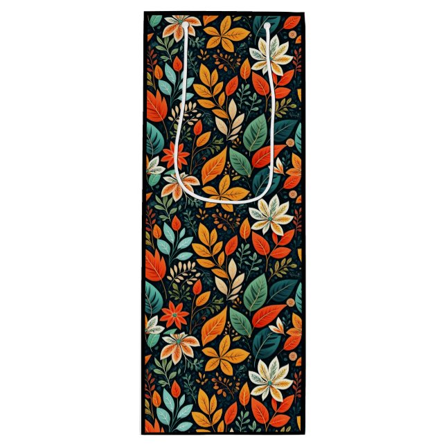 Blommig exotisk blommönster (Framsidan)