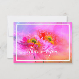 Blommig fantasi tackkort tack kort