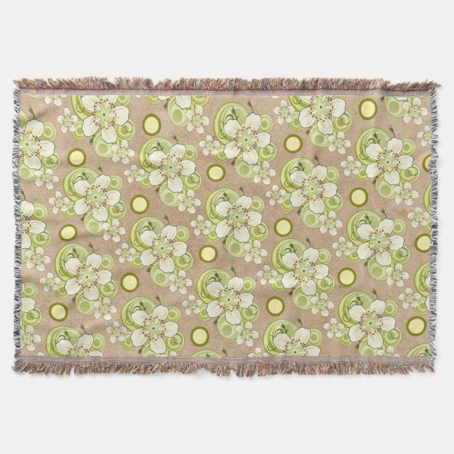 Blommig  filt (Framsidan)