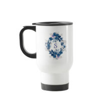 Blommig fjäril-resemugg