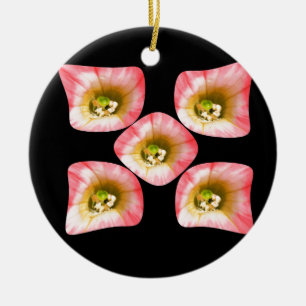 Blommig Glädje Julgransprydnad Keramik
