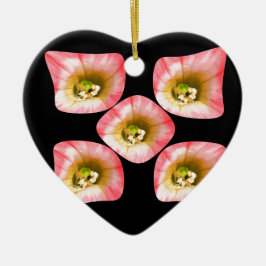 Blommig Glädje Julgransprydnad Keramik
