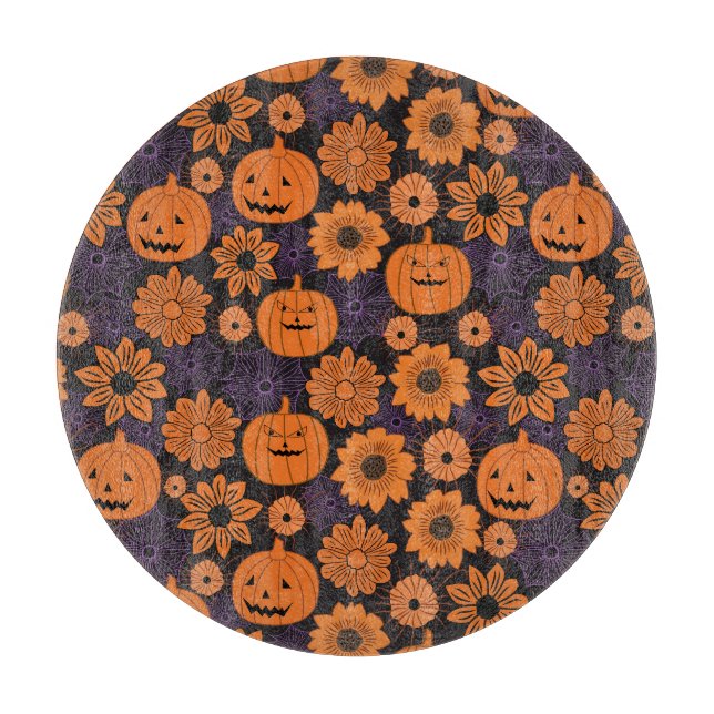 Blommig Halloween (Framsidan)