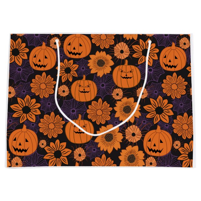 Blommig Halloween (Framsidan)