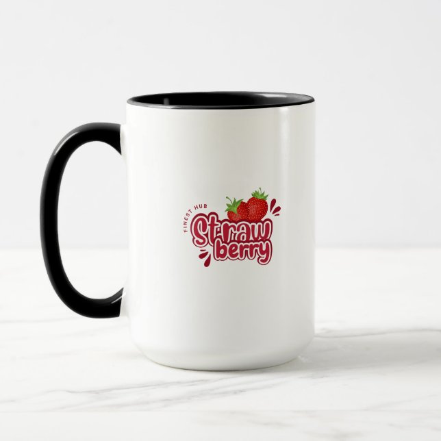 Blommig illustration mugg (Vänster)