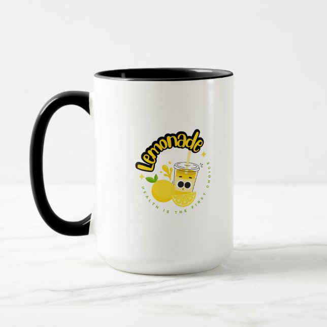 Blommig illustration mugg (Vänster)
