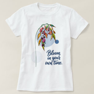 Blommig inspiration med bär t shirt