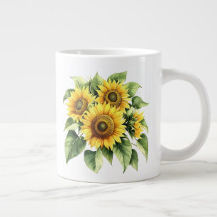 Blommig jumbo mugg