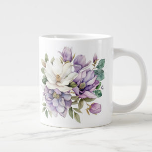 Blommig jumbo mugg