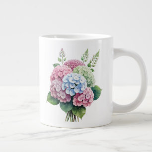Blommig jumbo mugg