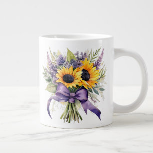 Blommig jumbo mugg