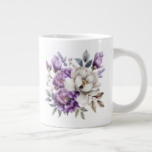 Blommig jumbo mugg