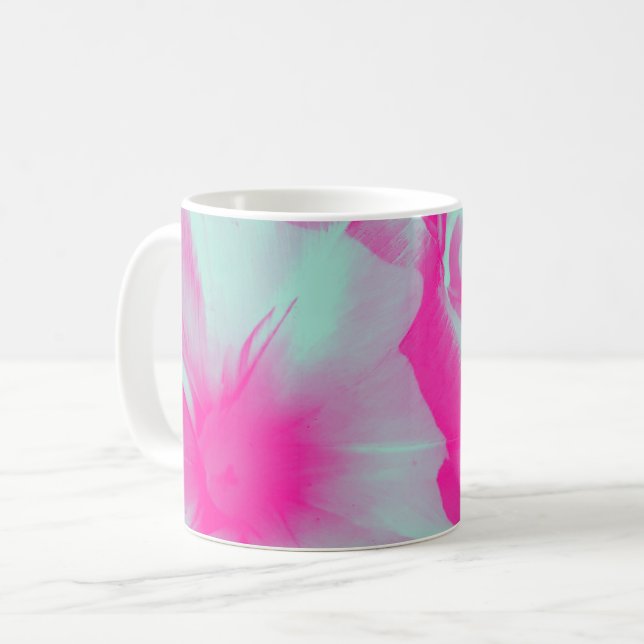 Blommig  kaffemugg (Framsida vänster)
