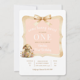 Blommig kanin tjej fest mall