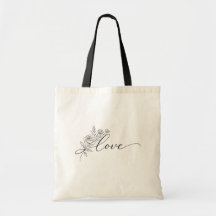 Blommig kärlek i elegant chic