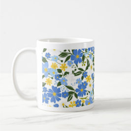 Blommig Klassisk Mugg