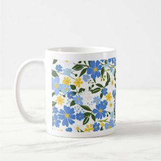 Blommig Klassisk Mugg