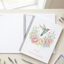 Blommig Kolibri Trädgård För Mors Dag