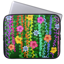 Blommig Laptop Fodral